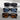 SUNGLASSES TRIO: BLACK FRAMES, DECORATIVE EYEWEAR
