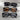 SUNGLASSES TRIO: BLACK FRAMES, DECORATIVE EYEWEAR