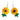 SUNSHINE BLOOM CROCHET SUNFLOWER EARRINGS