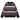SWEATER BLUEBERRY BLISS OVERSIZED STRIPED FUZZY