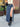 TAN KNEE-HIGH BOOTS FOR MAXI DENIM SKIRT STYLING
