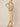 TAN RIBBED MIDI DRESS WITH BLACK TRIM FOR CASUAL OCCASIONS