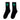 TAN SOCKS WITH DARK BROWN HEART PATTERN PAIR
