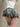 TANK TOP AND MINI SKIRT SET GRAY PLEATED