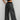TARTAN WIDE LEG PANTS SPRING SUMMER DRAWSTRING WAIST