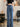 Basic baggy air jeans with a high waist