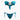 TEAL METALLIC BIKINI WITH STARFISH DETAIL - GLITTER HOLIDAY SWIMWEAR - Sweetheart Supplies