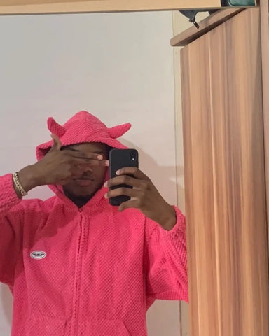 Thesupermade Teufelshornmantel -1153