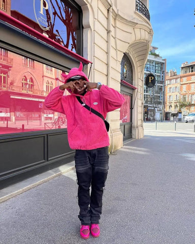 Thesupermade Teufelshornmantel -1153