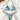 TIE-DYE BIKINI SET WITH ALL-OVER PRINT FABRIC TEXTURE