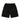 TIE DYE SHORTS BLACK TRIM MENS CASUAL
