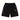TIE DYE SHORTS BLACK TRIM MENS CASUAL