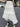 TIERED RUFFLE SKIRT OUTFIT - SLIM-FIT MIDI SKIRT ENSEMBLE - White / one size - Sweetheart Supplies