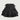 TIERED SKIRT BLACK RUFFLE HEM CROSS ELEGANT STYLE