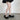 TIGHTS SET BOW PLATFORM SHOES FREE SIZE UNDERSTATED ELEGANCE