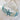 TURQUOISE STARFISH BRACELET ZINC ALLOY BLUE