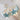 TURQUOISE STARFISH BRACELET ZINC ALLOY BLUE