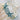 TURQUOISE STARFISH BRACELET ZINC ALLOY BLUE