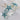 TURQUOISE STARFISH BRACELET ZINC ALLOY BLUE