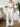 TWO PIECE SET WHITE SOLID COLOR CASUAL PANTS