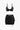 TWO-PIECE SWIMSUIT SET WITH VELVET TEXTURE U-RING DETAIL