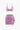 TWO-PIECE SWIMSUIT SET WITH VELVET TEXTURE U-RING DETAIL