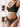 TWO-PIECE SWIMSUIT: WHITE KNIT WITH REMOVABLE PADDING