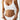TWO-PIECE SWIMSUIT: WHITE KNIT WITH REMOVABLE PADDING