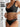 TWO-PIECE SWIMSUIT: WHITE KNIT WITH REMOVABLE PADDING