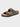 TWO-STRAP WHITE SANDALS WITH SILVER BUCKLES MONEY SANDALS