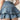 TWO-TIERED DENIM RUFFLE SKIRT WITH ENDLESS STYLING POSSIBILITIES