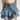 TWO-TIERED DENIM RUFFLE SKIRT WITH ENDLESS STYLING POSSIBILITIES