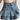 TWO-TIERED DENIM RUFFLE SKIRT WITH ENDLESS STYLING POSSIBILITIES - S - Sweetheart Supplies