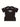 TWO-TONE CREW NECK TEE: PATTERNED LETTER PRINT, LOOSE FIT