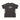 TWO-TONE CREW NECK TEE: PATTERNED LETTER PRINT, LOOSE FIT
