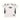 TWO-TONE CREW NECK TEE: PATTERNED LETTER PRINT, LOOSE FIT