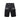 TWO-TONE DENIM SHORTS LIGHTWEIGHT DESIGN SHORT LIAISON - Black / S - Sweetheart Supplies