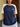 TWO-TONE RAGLAN T-SHIRT WITH CONTRAST COLORS AND LOOSE FIT