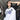 TWO-TONE T-SHIRT WITH BLUE RAGLAN - KOREAN VINTAGE Y2K STYLE