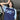 TWO-TONE T-SHIRT WITH BLUE RAGLAN - KOREAN VINTAGE Y2K STYLE