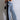 TWO-TONE WIDE-LEG JEANS WITH Y2K STYLE COTTON BLEND DESIGN