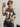 V-NECK COLLAR TOP WITH ALPHABET PRINTING FOR SPRING AND SUMMER