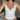 V-NECK TOP WHITE ELEGANT DEEP V-NECK DESIGN