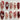 VALENTINE NAIL ART: COLOR MIX 10PCS Y2K HANDCRAFTED