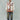 VARSITY JACKET WITH PATTERNED DESIGN IN COTTON LINEN BLEND