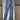 VINTAGE BLUE CARGO PANTS WITH MULTIPLE POCKETS FOR VERSATILE STYLING