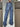 VINTAGE BLUE CARGO PANTS WITH MULTIPLE POCKETS FOR VERSATILE STYLING