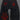 VINTAGE DENIM PANTS WITH WASHED FINISH AND Y2K SKELETON EMBROIDERY