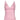 VINTAGE SLIM FIT PINK CAMISOLE WITH RIBBON AND LACE TRIM