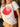 VINTAGE T-SHIRT WITH RED EIGHT BALL DESIGN - WHITE VINTAGE T-SHIRT